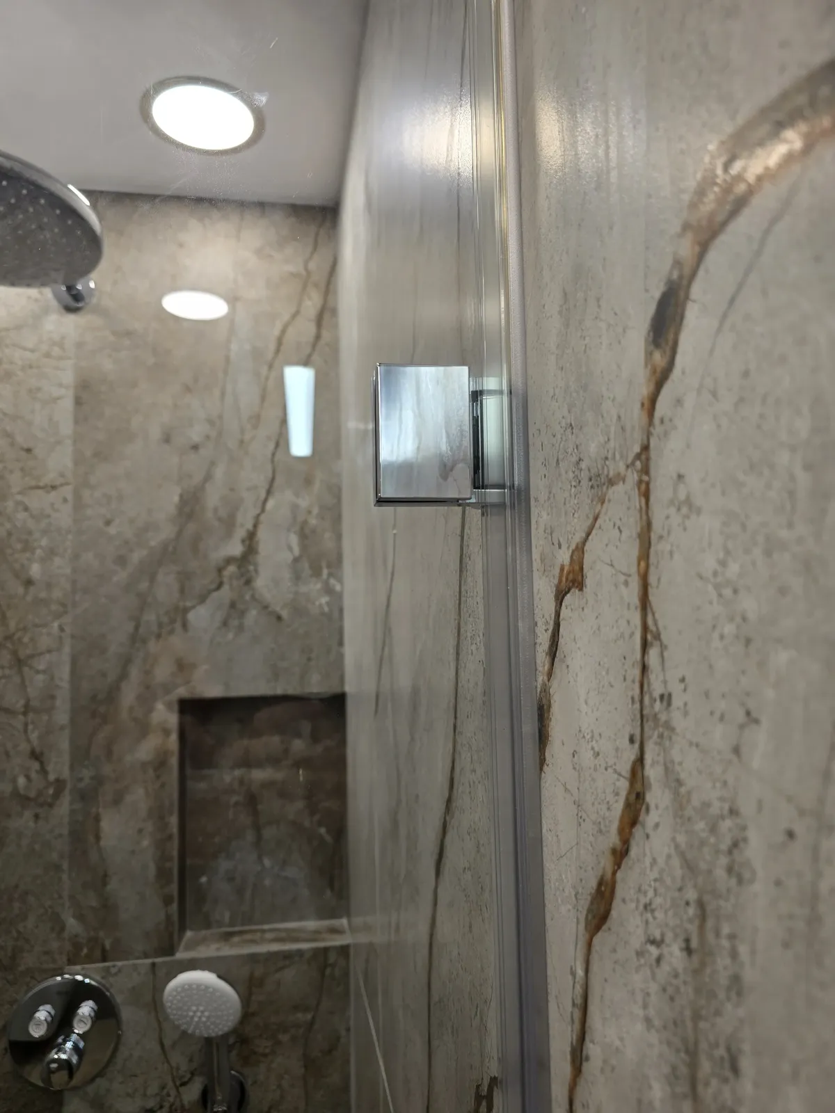 Душ кабина хармоника с обков хром и LuxClear (антиваровито) стъкло — Снимка 5