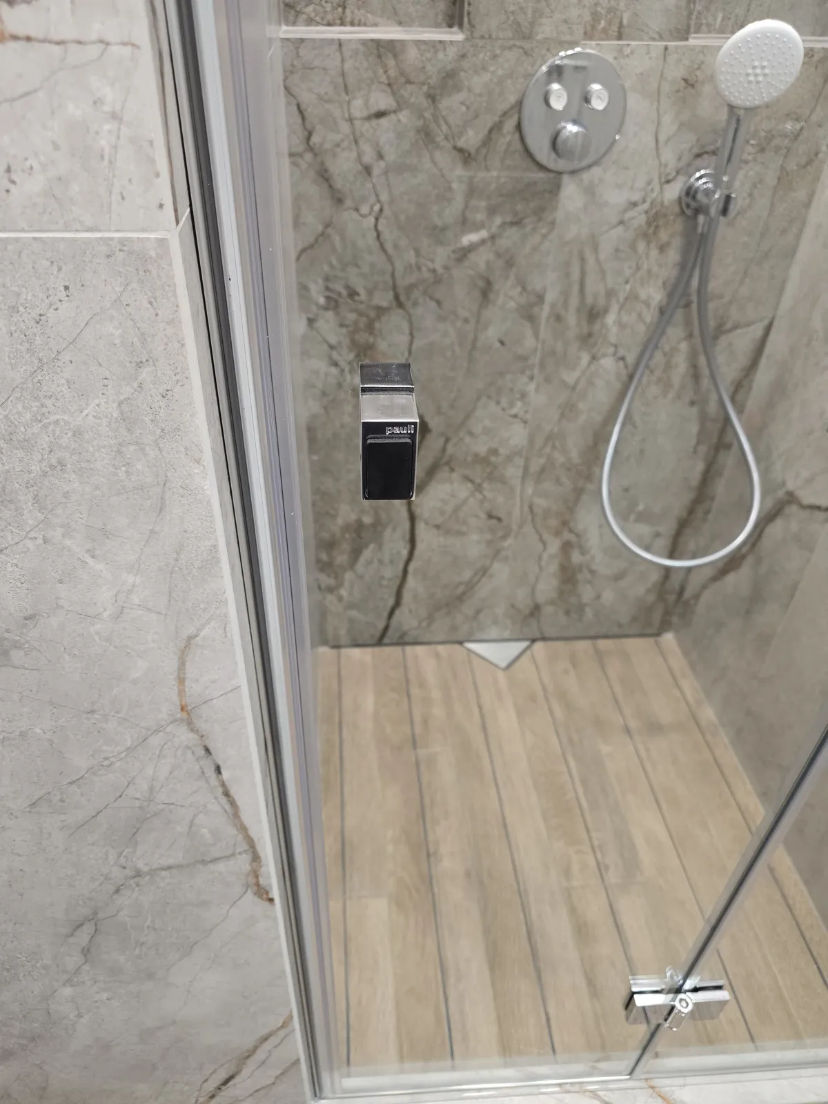Душ кабина хармоника с обков хром и LuxClear (антиваровито) стъкло — Снимка 6